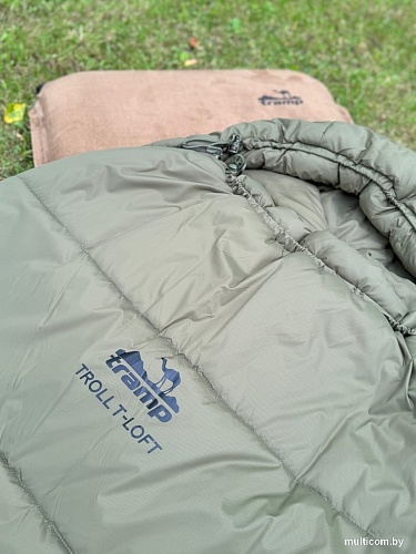 Спальный мешок TRAMP Troll T-Loft Compact (зеленый, L)