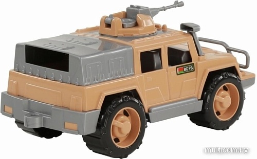 Игрушечный транспорт Полесье Джип Защитник-Сафари №1 (1 пулемет) BY 63557