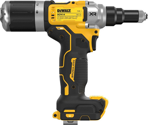 Заклепочник DeWalt DCF414NT (без АКБ)