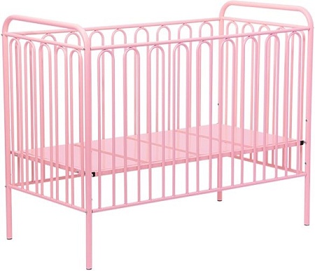 Детская кроватка Polini Kids Vintage 150 (розовый)