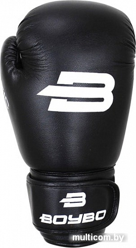 Перчатки для единоборств BoyBo Basic 10 OZ (черный)