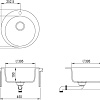 Кухонная мойка Aquasanita Clarus SR100W (alba 710)