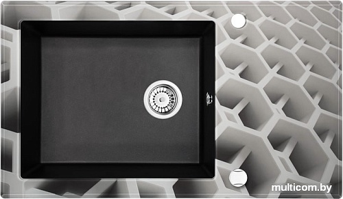 Кухонная мойка Deante Capella ZSC GC2C (алебастровый)