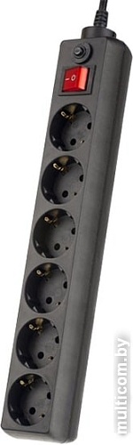 Сетевой фильтр Perfeo PF-PP-6/3,0-B