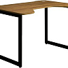Стол Millwood Лофт Будапешт ДТ-4 120x85x75 (дуб золотой craft/черный)