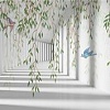 Виниловые обои Citydecor Flower Tunnel 3D 1 500x260