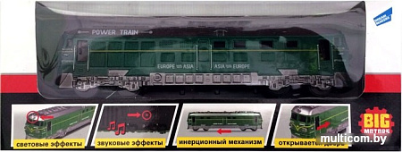 Поезд Big Motors G1717 (зеленый)