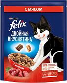 Сухой корм для кошек Felix Двойная вкуснятина с мясом 200 г