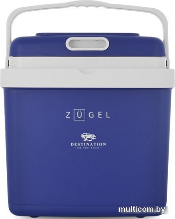 Термоэлектрический автохолодильник ZUGEL ZCR33 (синий)