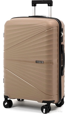 Чемодан-спиннер Pride РР-9702 (L, кофейный)