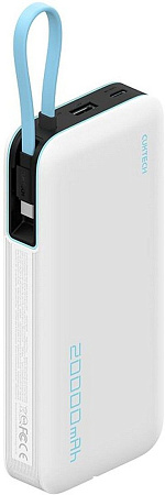 Внешний аккумулятор Cuktech PB200N 20000mAh 55W (светло-серый)