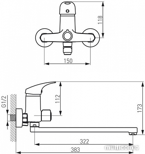 Смеситель Ferro One BFO5A