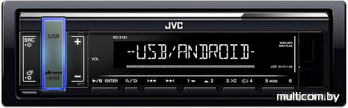 USB-магнитола JVC KD-X161