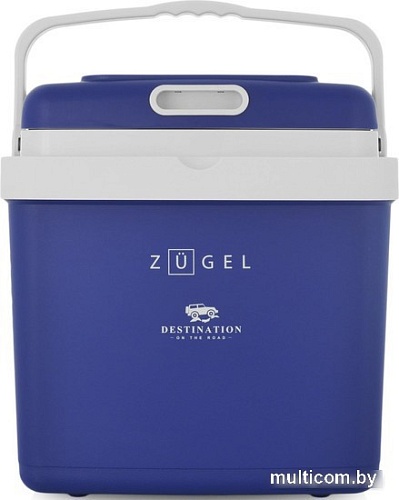 Термоэлектрический автохолодильник ZUGEL ZCR33 (синий)