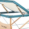 Массажный стол Calmer Bamboo Three 60 (бирюзовый)