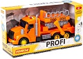 Автомобиль с подъемником Полесье Профи 89779 (оранжевый)