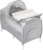 Манеж-кровать CAM Daily Plus L113/247 (тедди серый)