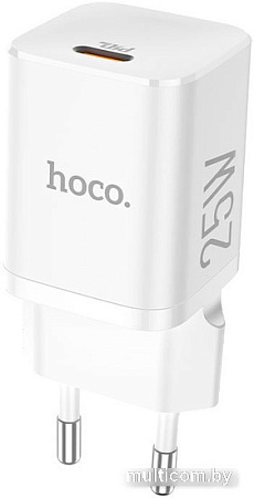 Сетевое зарядное Hoco N19 (белый)