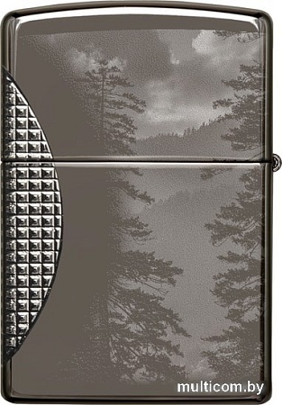 Зажигалка Zippo 49353 Armor High Polish Black Ice