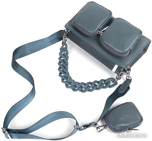 Женская сумка Mironpan 62382 (бирюзовый)