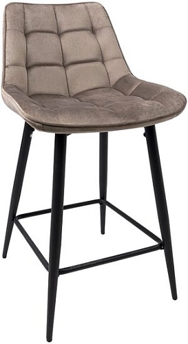 Стул AksHome Linx 86207 (бежевый велюр G062-13/черный)