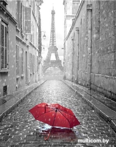 Фотообои Citydecor Красный зонт с защитным покрытием 200x254