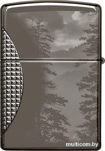 Зажигалка Zippo 49353 Armor High Polish Black Ice