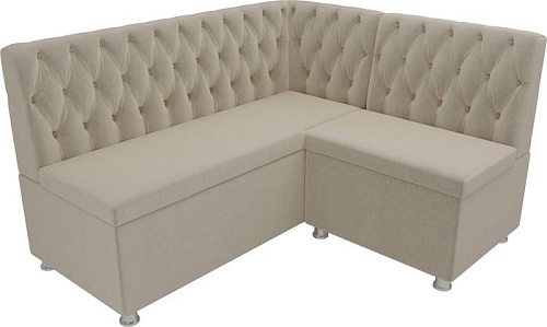 Угловой диван Mebelico Мирта 107594 (правый, бежевый)