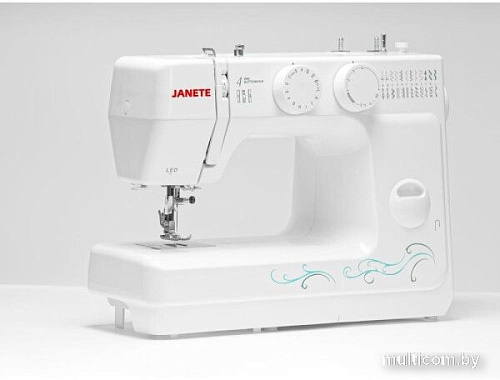 Электромеханическая швейная машина Janete 989 (белый)
