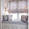 Римская штора Jalux Цветы 0466/3 60x170 (пудровый)