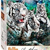 Пазл Step Puzzle Найди 13 тигров