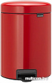 Brabantia Pedal Bin NewIcon 5 л (пламенно-красный)