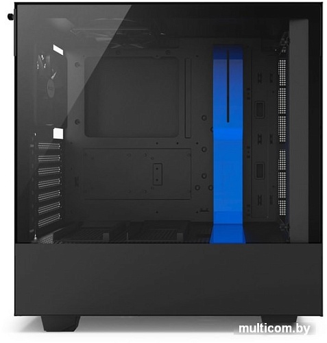 Корпус NZXT H500 (черный/синий)