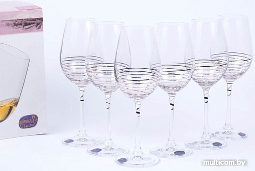 Набор бокалов для вина Bohemia Crystal Viola 40729/M8434/350