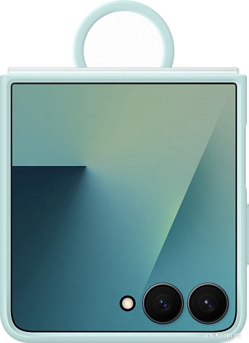 Чехол для телефона Samsung Ring Case для Samsung Galaxy Z Flip7 (мятный)