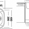 Кухонная мойка Kromevye EX 155 D