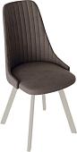 Стул Трия Франк исп.2 ДП2-30 паук (капучино матовый/микровелюр коричневый)