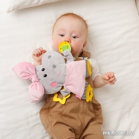 Прорезыватель Мякиши Бегемотик Милочка 724