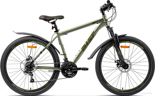 Велосипед AIST Quest Disc 26 р.18 2025 (зеленый)