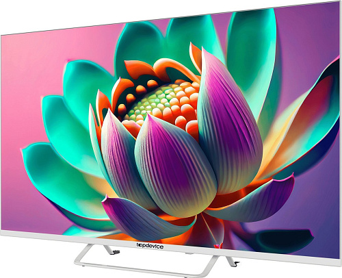 Topdevice 43&quot; SMART TV YаOS (белый)