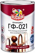 Алкидная грунтовка Olecolor ГФ-021 2.2 кг (красно-коричневый)