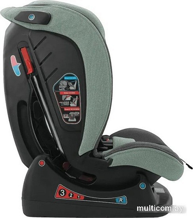 Детское автокресло Indigo Reflex AY913 (зеленый/серый)