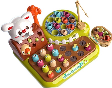 PlayOkay Счастливая ферма 4 в 1 2023054660011