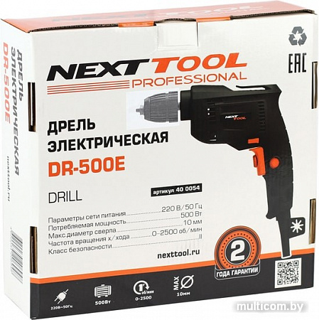 Безударная дрель Nexttool DR-500E