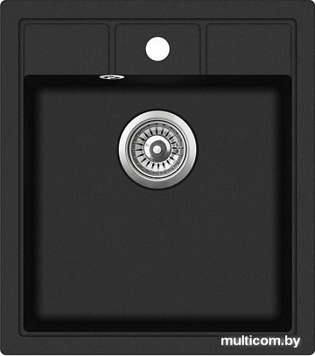 Кухонная мойка Aquasanita Nova SQN100W (black metallic 601)