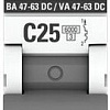 Выключатель автоматический EKF PROxima 1P 25А (C) 6кА ВА 47-63 DC mcb4763-DC-1-25C-pro
