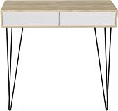 Консольный стол Калифорния мебель Телфорд (дуб сонома/белый)