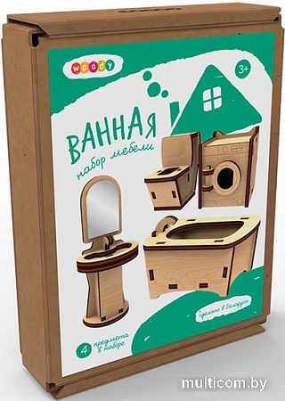 Сборная модель Woody Ванная 2147