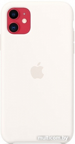 Чехол Apple Silicone Case для iPhone 11 (белый)