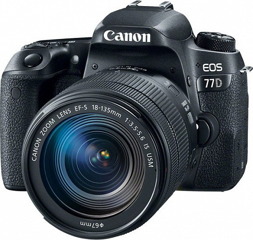 Фотоаппарат Canon EOS 77D Kit 18-135mm IS USM